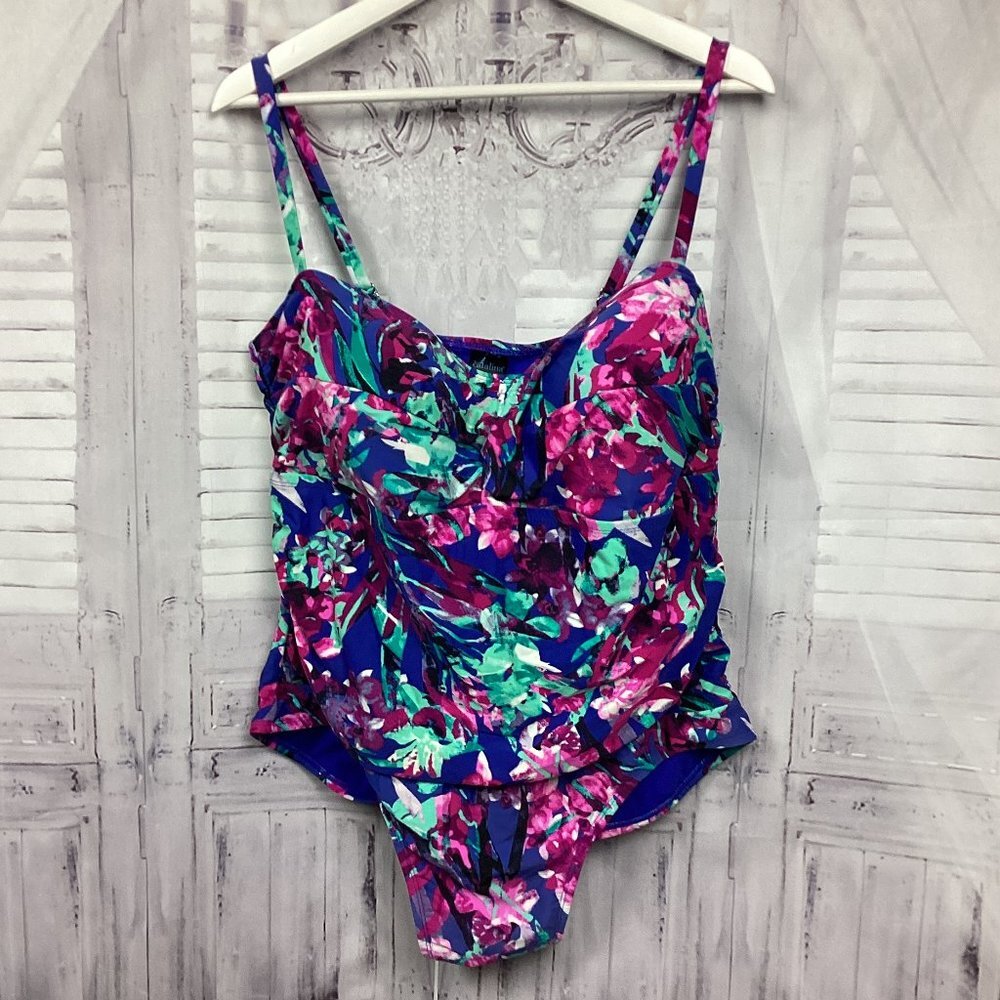 Catalina Floral One Piece Swimsuit 2X